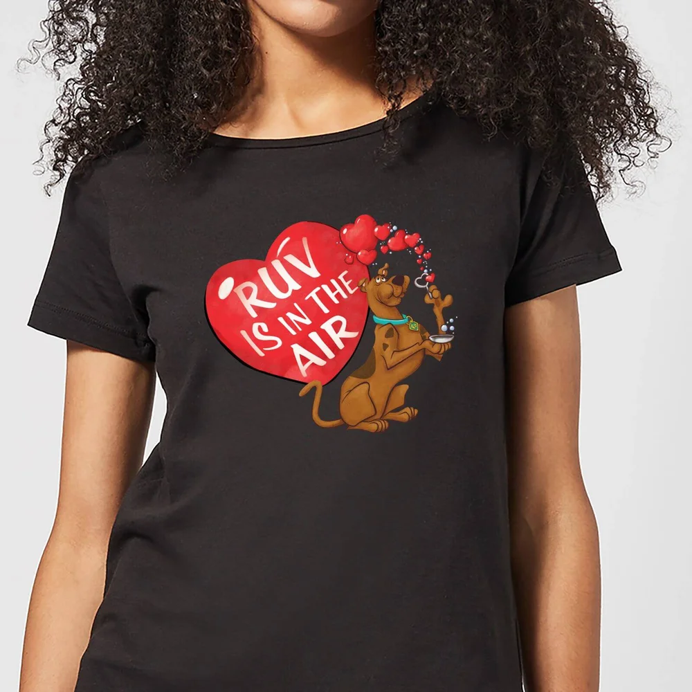 Scooby Doo Ruv Is In The Air Women's T-Shirt - Black - S Afbeelding 1
