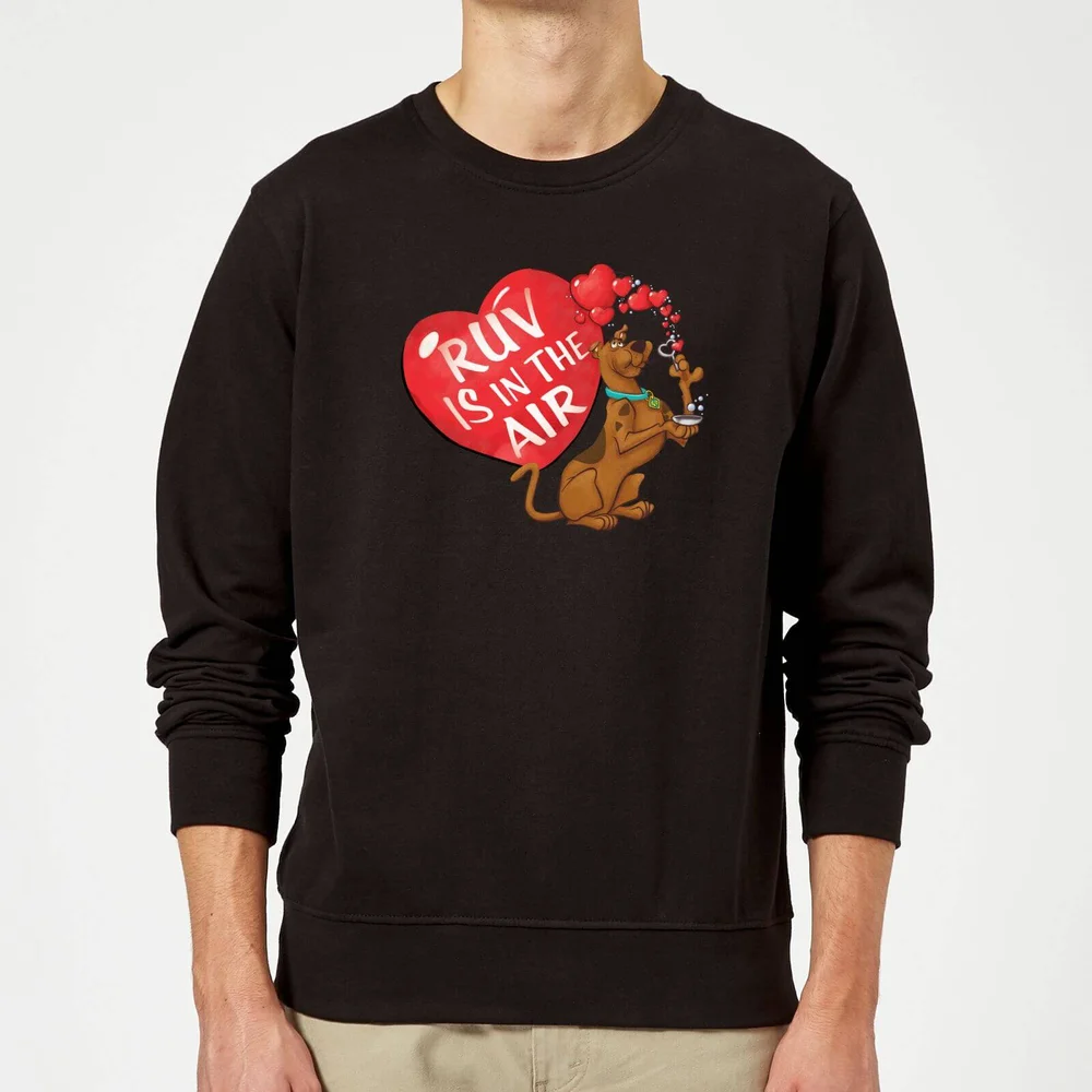 Scooby Doo Ruv Is In The Air Sweatshirt - Black - S Afbeelding 1