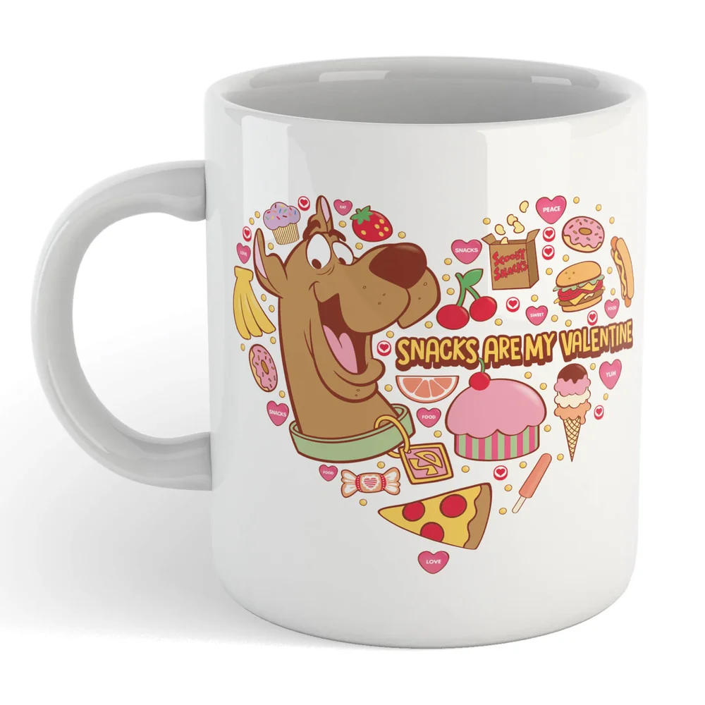 Scooby Doo Snacks Are My Valentine Mug Afbeelding 1