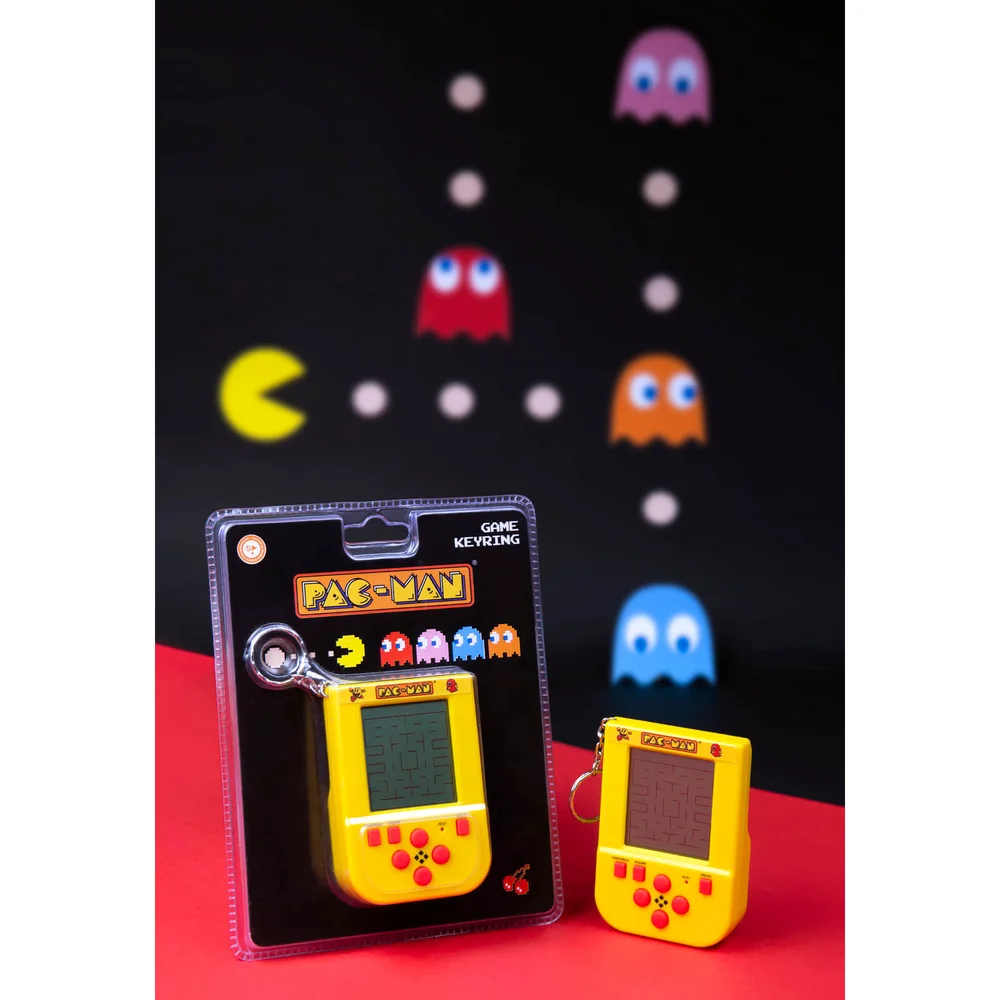 Pacman spel sleutelhanger Afbeelding 1