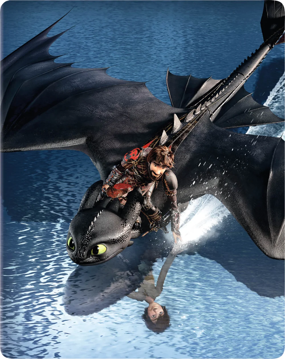 How to Train Your Dragon: The Hidden World 3D – (Includes 2D Blu-ray) Zavvi Exclusive Limited Edition Steelbook Afbeelding 1