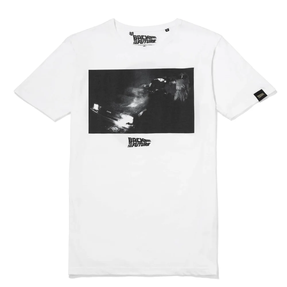 Global Legacy Back to the Future Radiation t-shirt - Wit - S Afbeelding 1