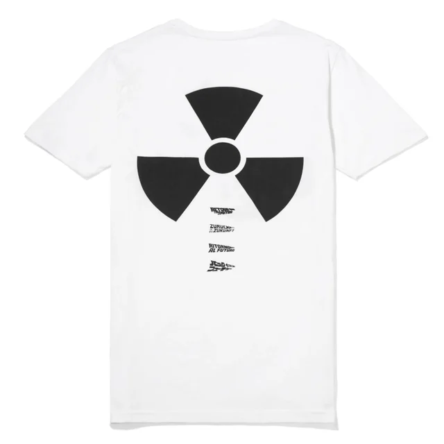 Global Legacy Back to the Future Radiation t-shirt - Wit