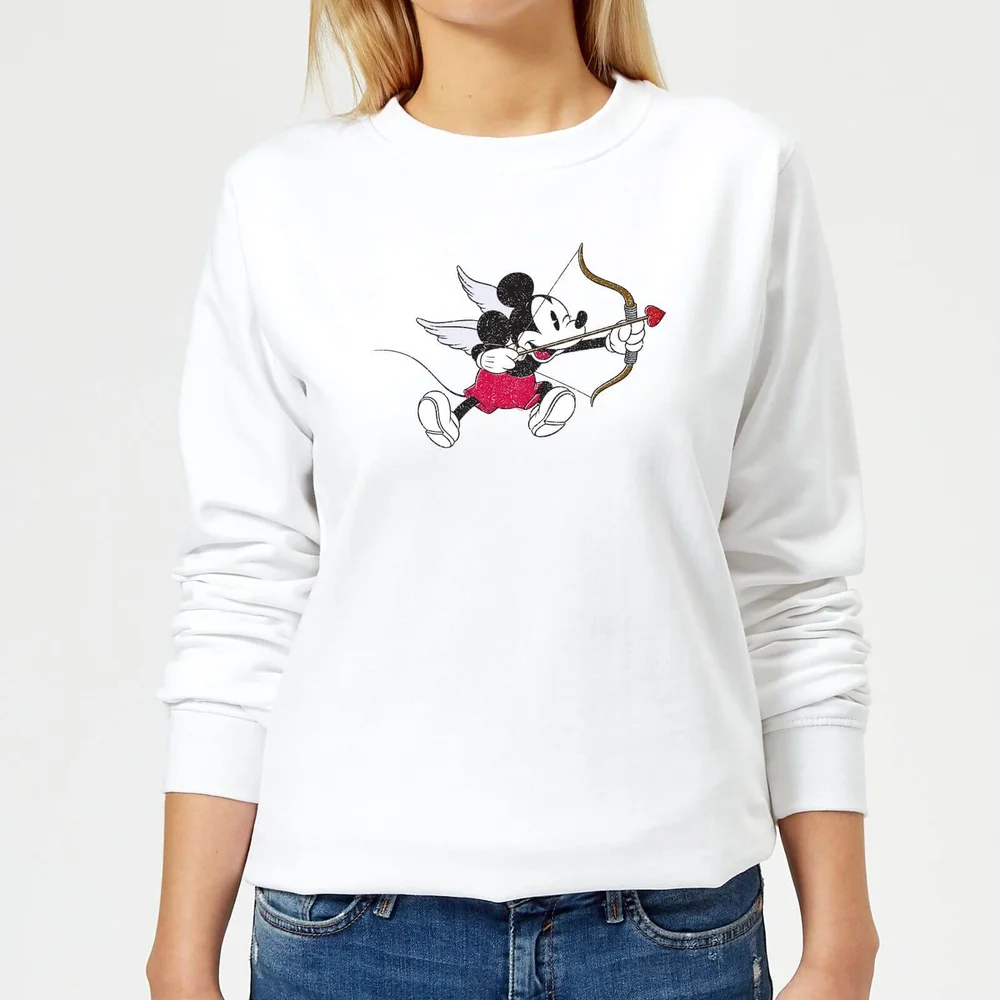 Disney Mickey Mouse Cupid dames trui - Wit - XS Afbeelding 1