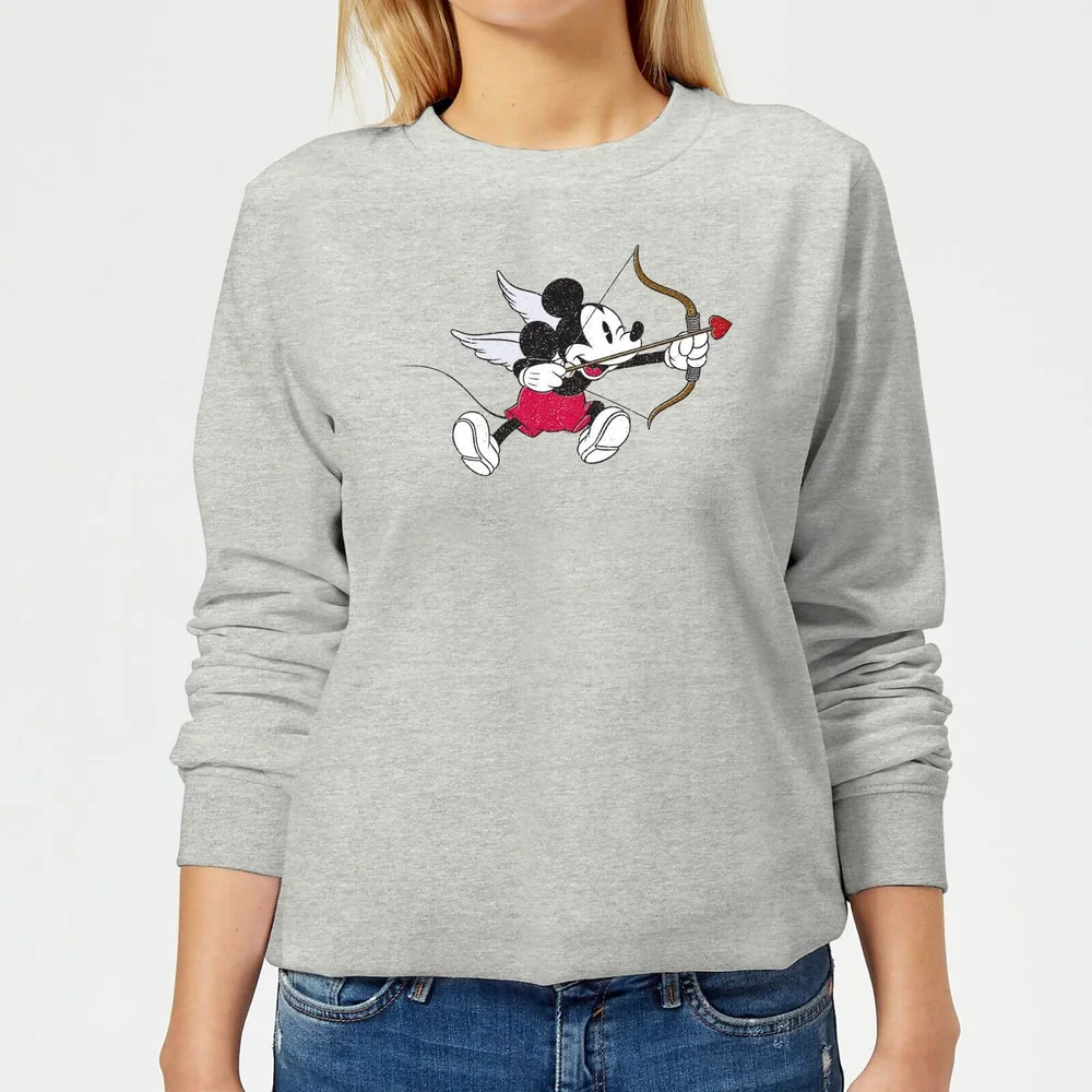 Disney Mickey Mouse Cupid dames trui - Grijs - 3XL - Grijs Afbeelding 1