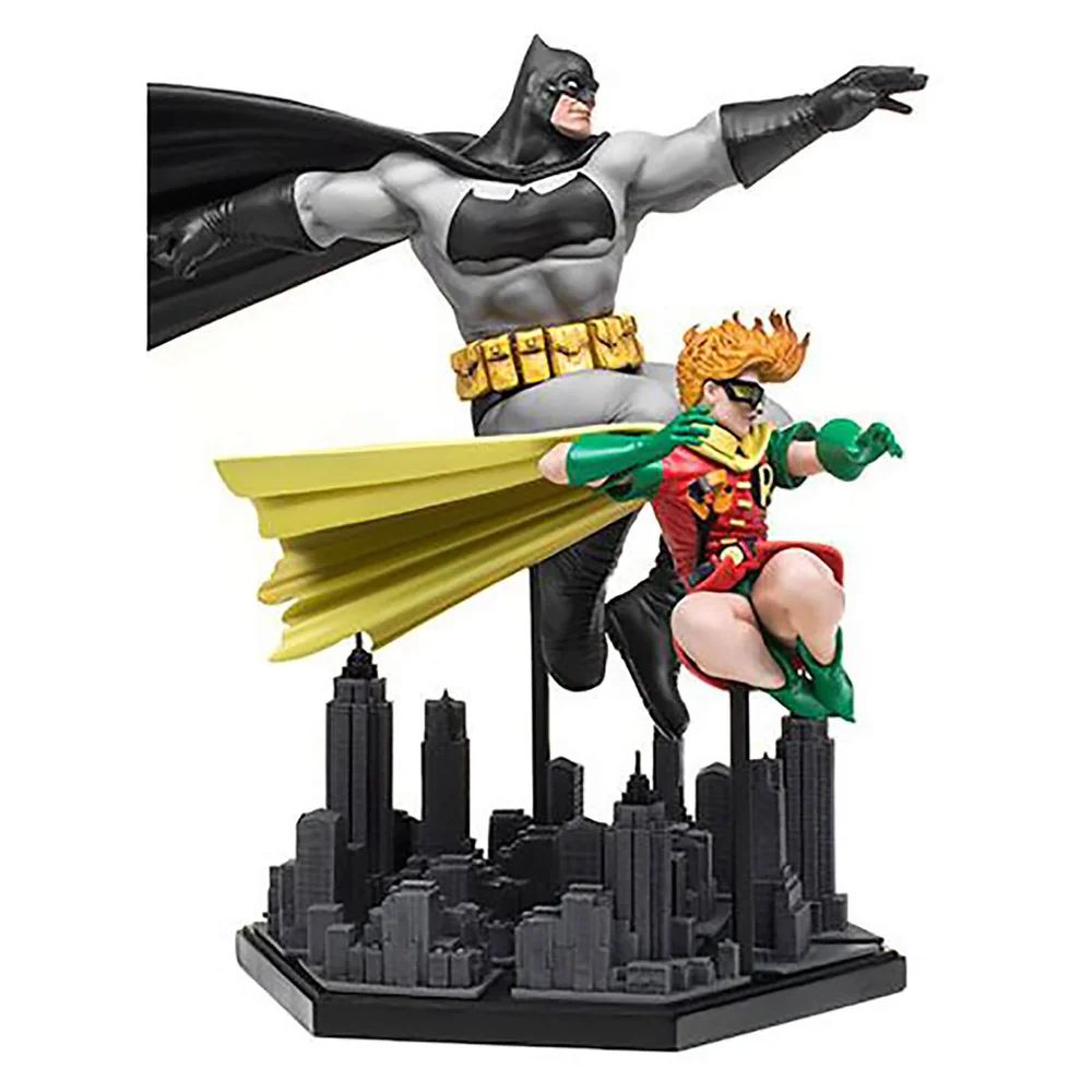 Iron Studios DC Comics Art Scale Deluxe Statue 1/10 Batman & Robin (Dark Knight Returns) 23 cm Afbeelding 1