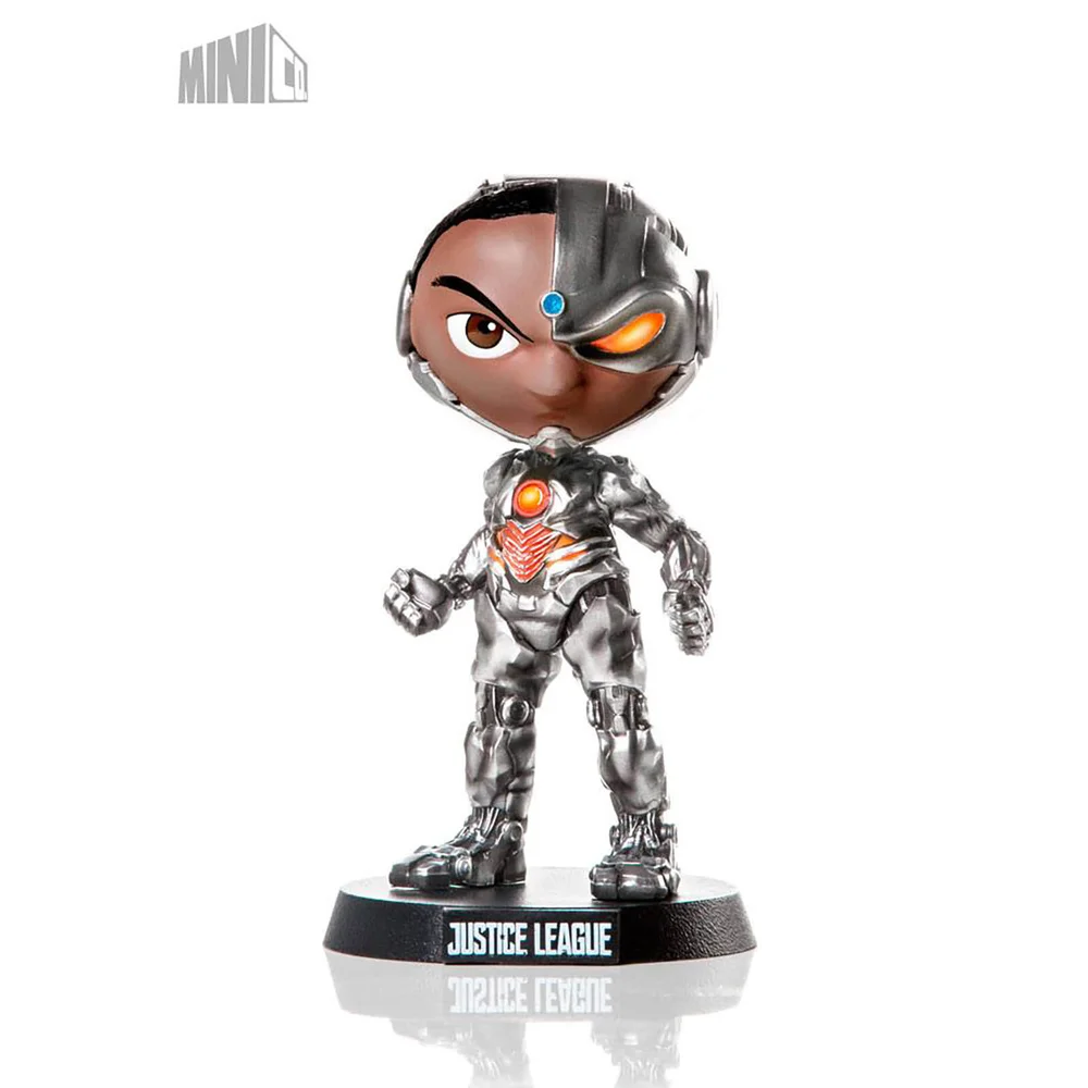 Iron Studios Justice League Cyborg Mini Co. PVC figuur (13 cm) Afbeelding 1