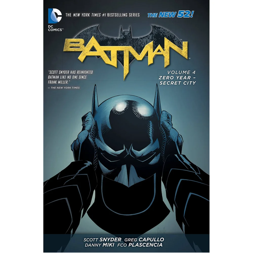 DC Comics: Batman Vol 4 Zero Year - Secret City Graphic Novel (Hardback) Afbeelding 1