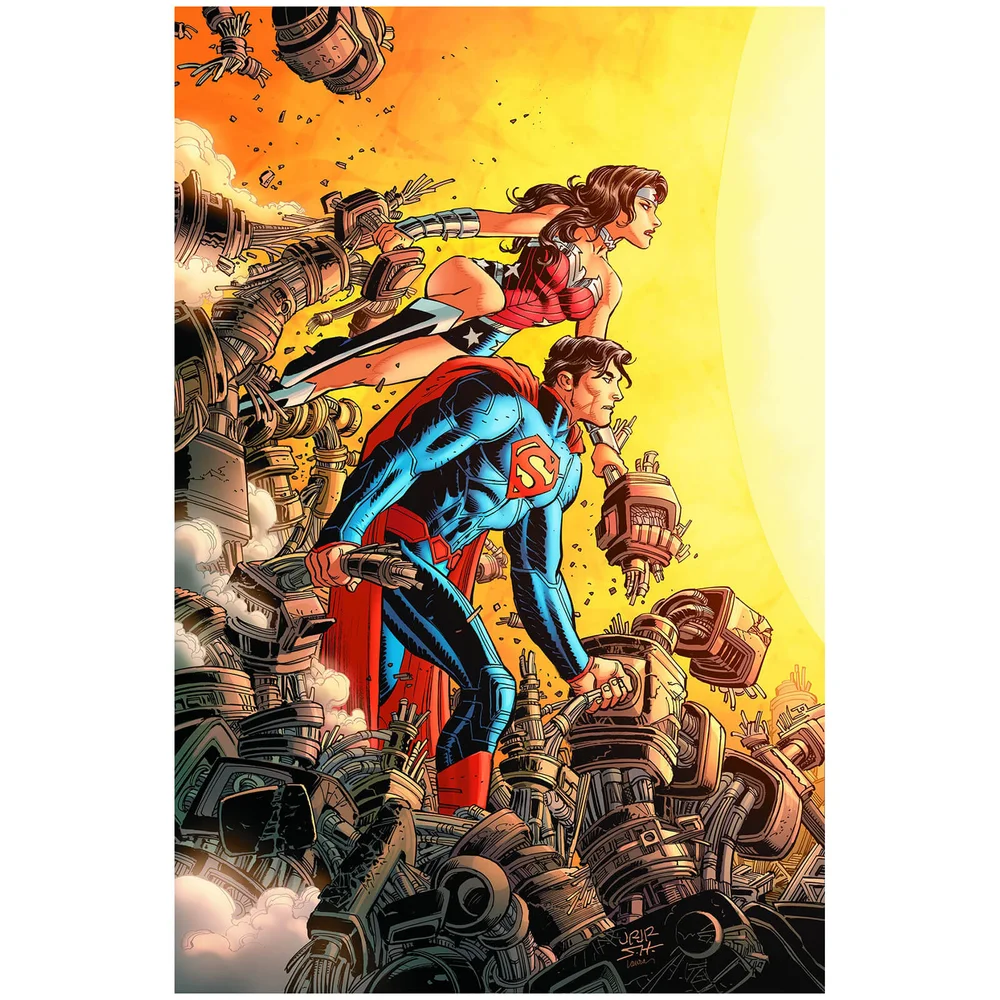 DC Comics - Superman Wonder Woman hard cover vol 05 Afbeelding 1