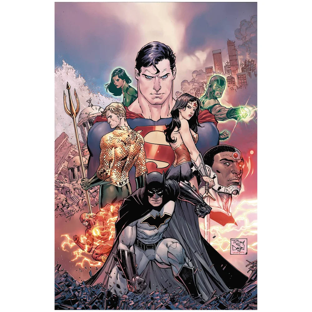 DC Comics - Justice League Rebirth deluxe collectie hard cover Afbeelding 1