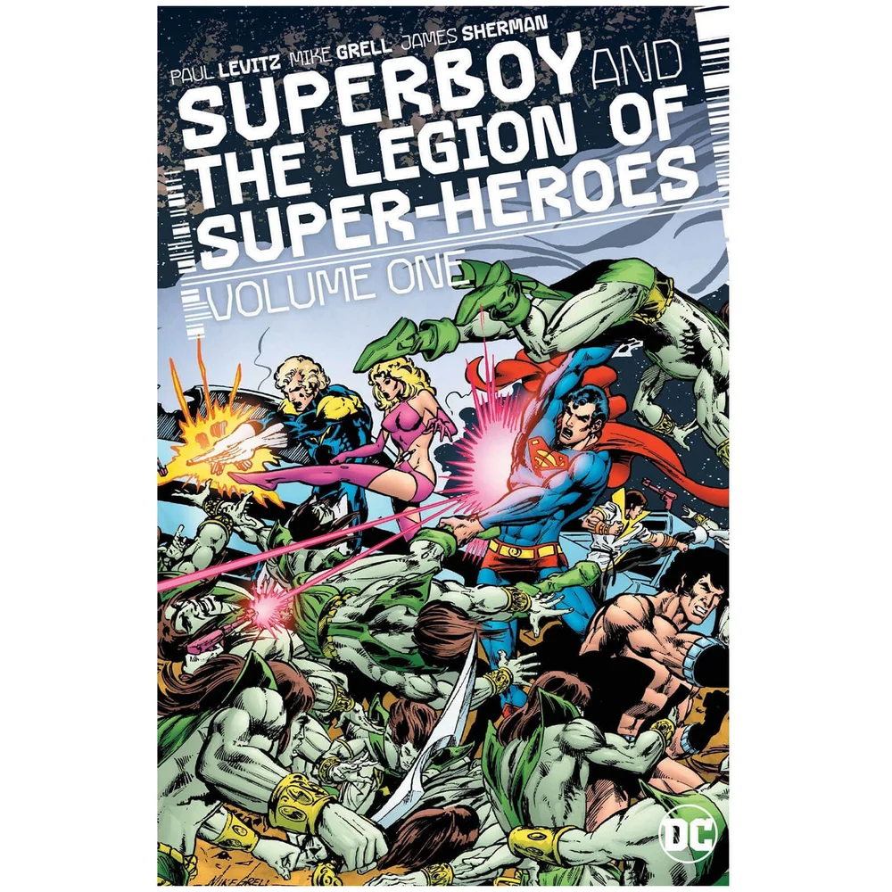 DC Comics - Superboy And The Legion Of Superheroes Hard Cover Afbeelding 1