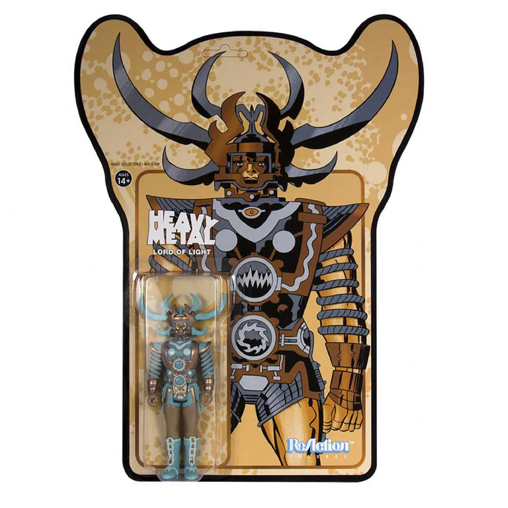 Super7 Heavy Metal ReAction Figure - Lord of Light (Metallic Color version) Afbeelding 1