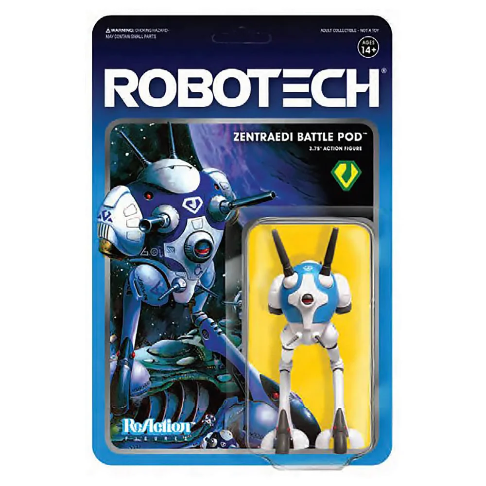 Super7 Robotech ReAction Action Figure Battle Pod 10 cm Afbeelding 1