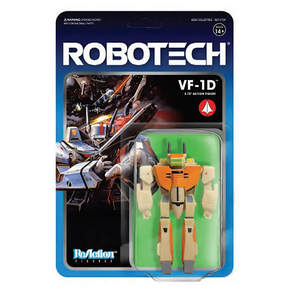 Super7 Robotech ReAction actiefiguur VF-1D 10 cm Afbeelding 1