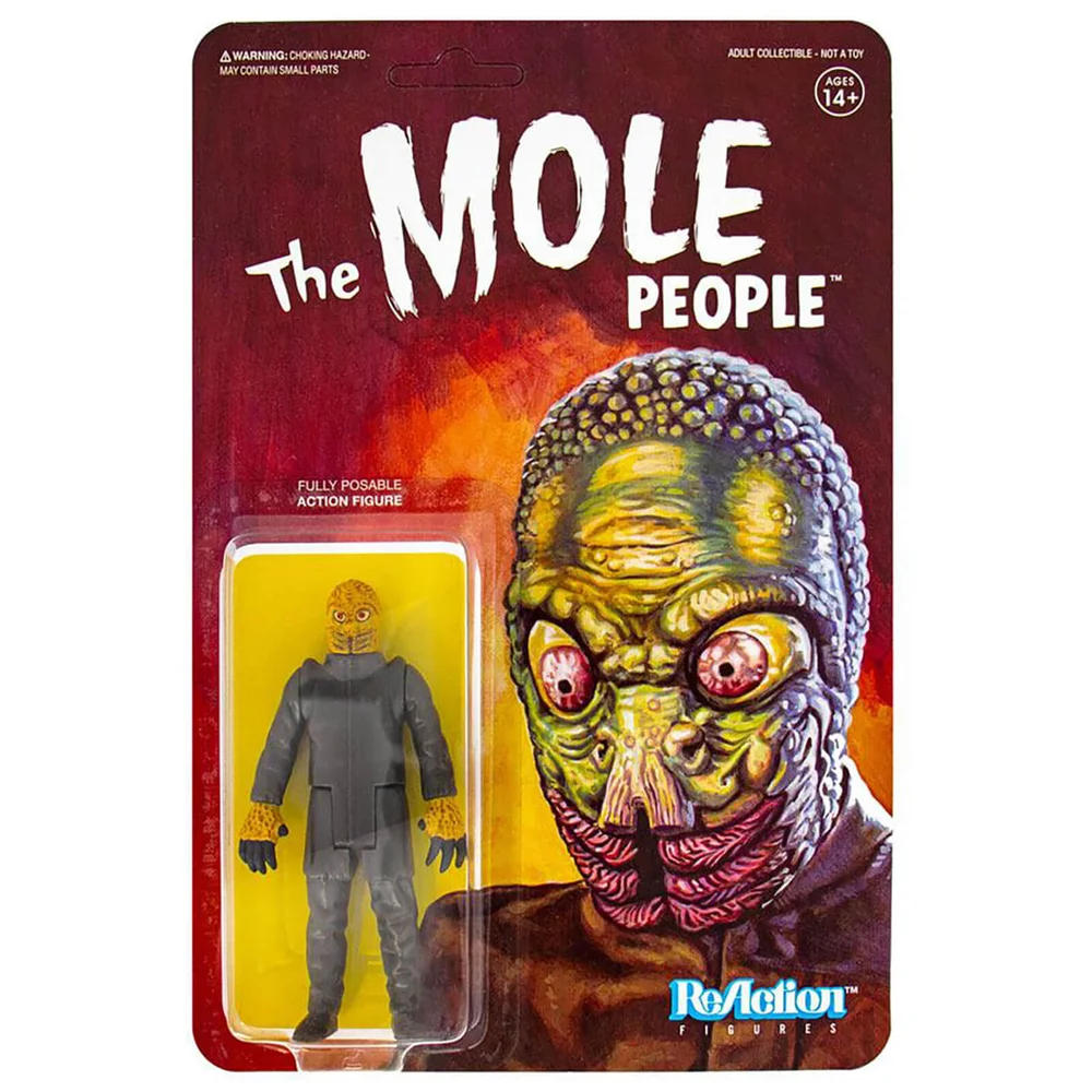Super7 Universal Monsters ReAction actiefiguur mole man (10 cm) Afbeelding 1
