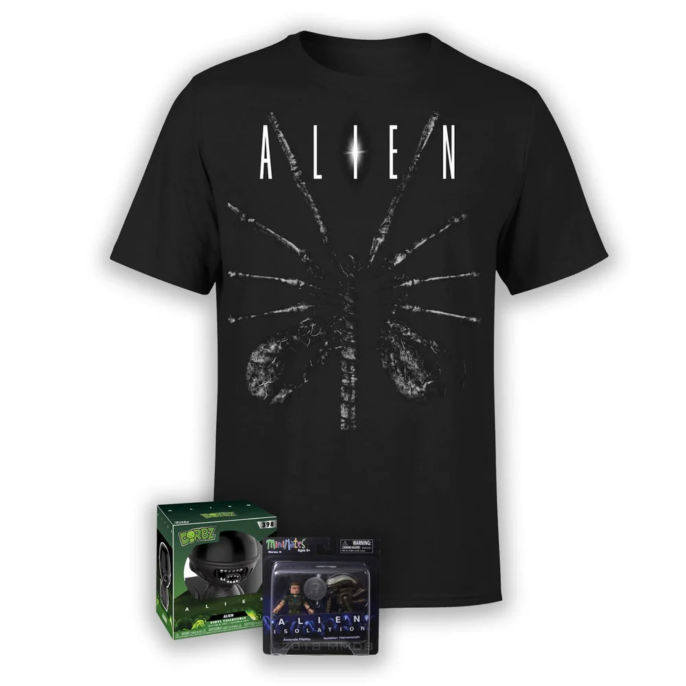 The Alien Bundle - Heren - S - Zwart Afbeelding 1