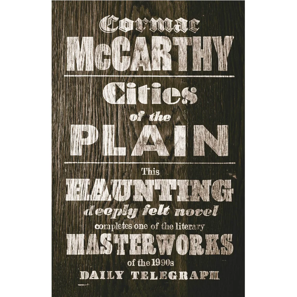 Border Trilogy Volume 3: Cities of the Plain by Cormac McCarthy (Paperback) Afbeelding 1