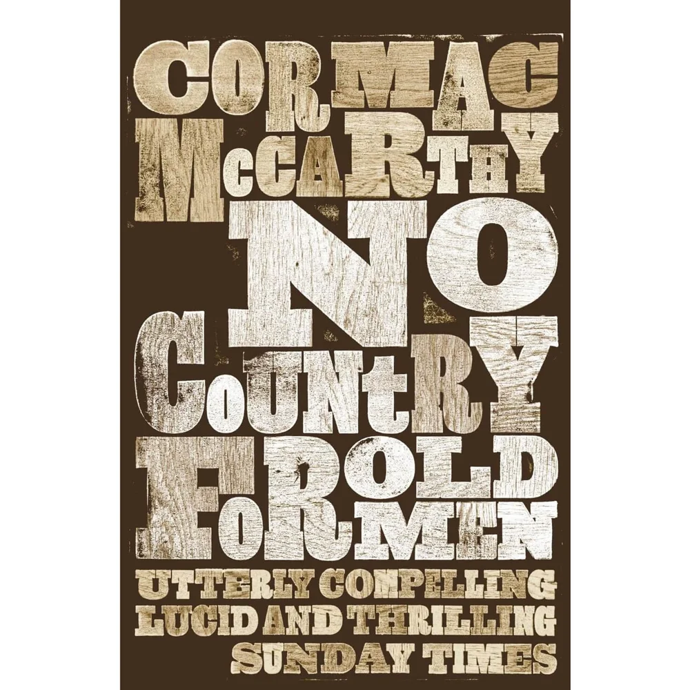 No Country For Old Men by Cormac McCarthy (Paperback) Afbeelding 1