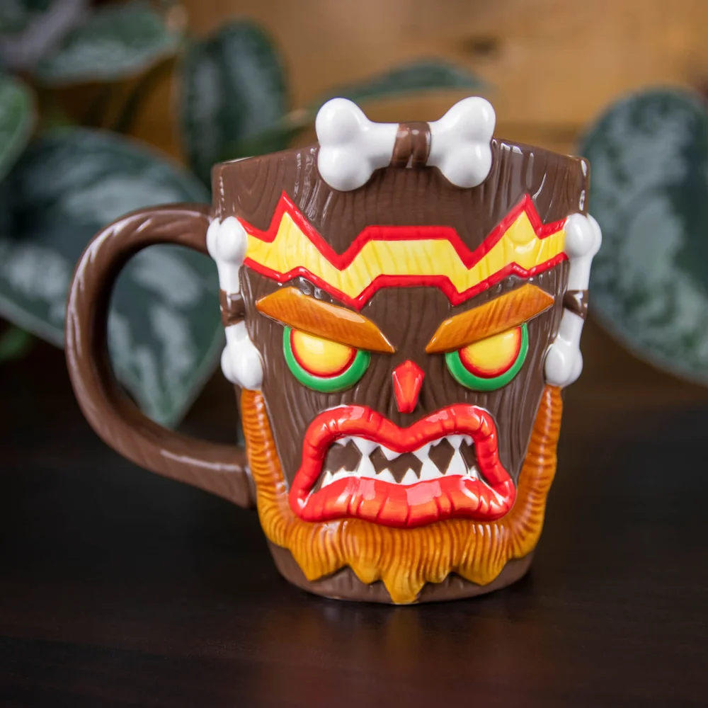 Crash Bandicoot Uka Uka Shaped Mug Afbeelding 1