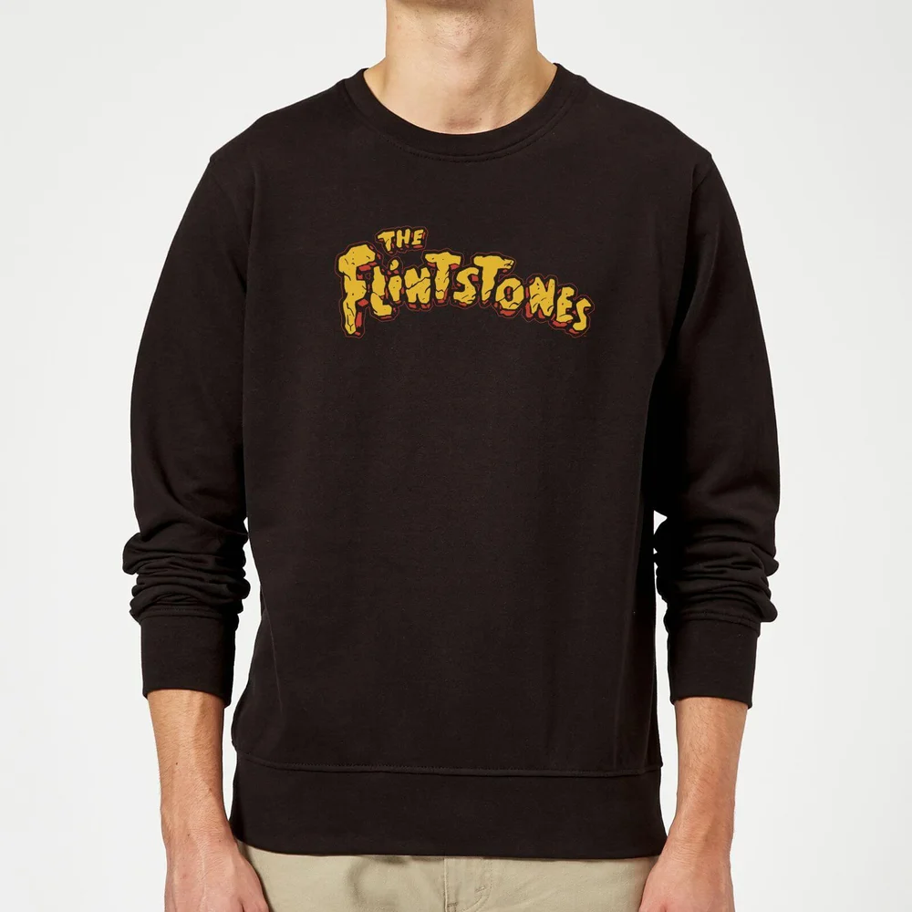 The Flintstones Logo Sweatshirt - Black - S Afbeelding 1