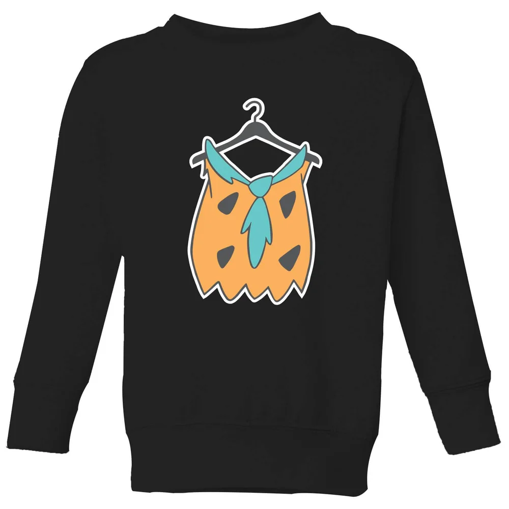 The Flintstones Fred Shirt Kids' Sweatshirt - Black - 98/104 (3-4 jaar) Afbeelding 1