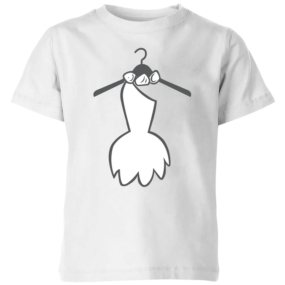 The Flintstones Wilma Dress Kids' T-Shirt - White - 98/104 (3-4 jaar) Afbeelding 1