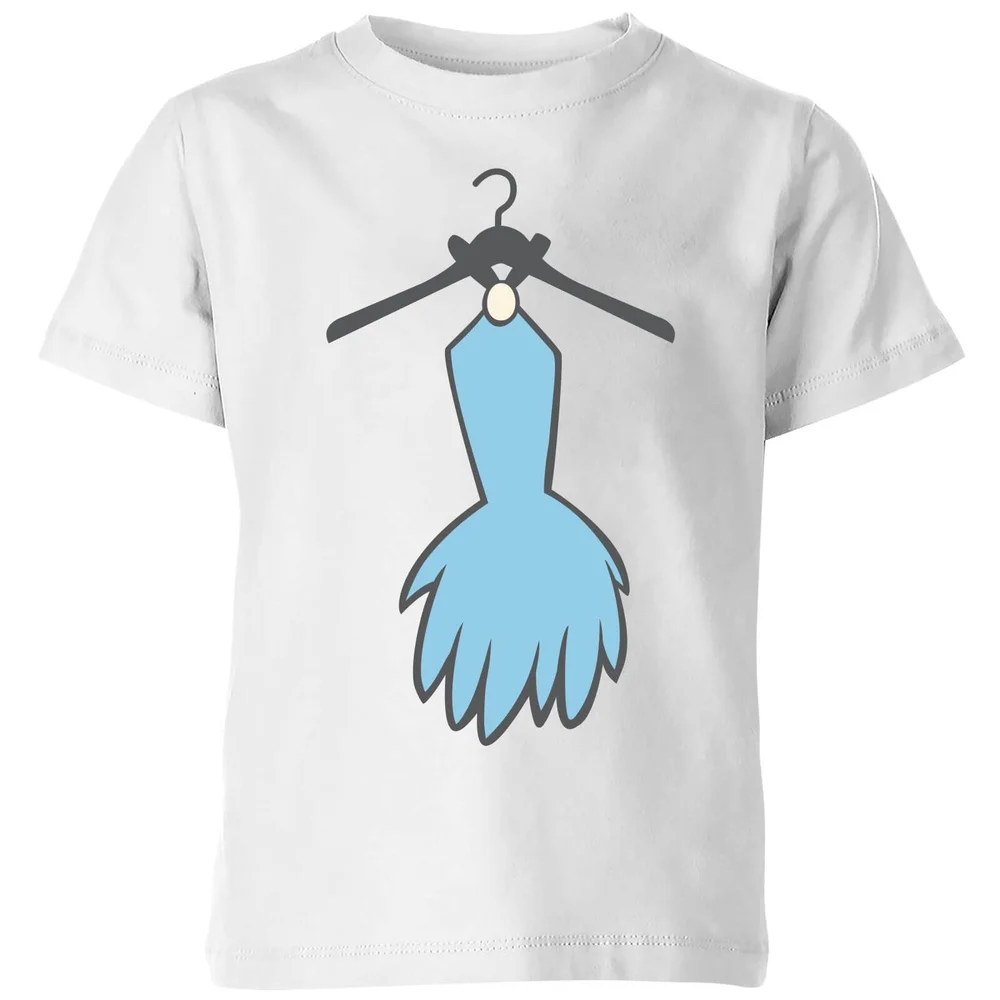 The Flintstones Betty Dress Kids' T-Shirt - White - 98/104 (3-4 jaar) Afbeelding 1