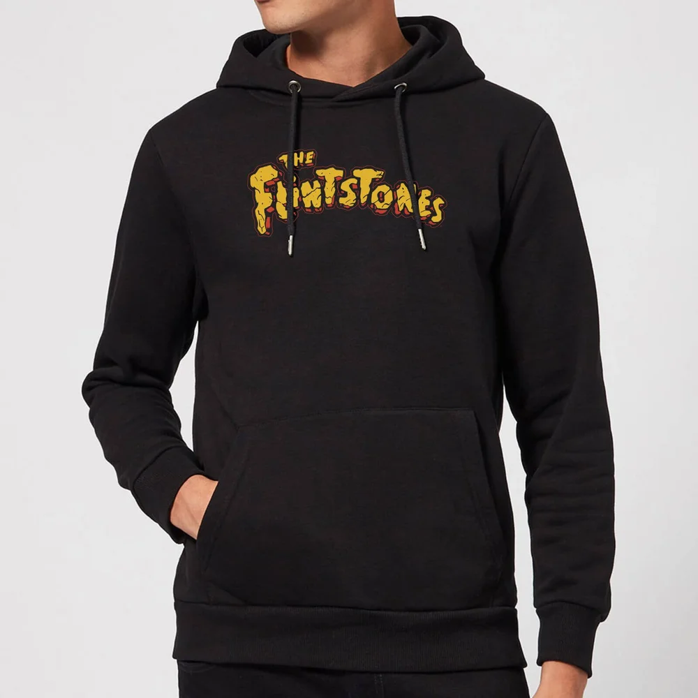 The Flintstones Logo Hoodie - Black - S Afbeelding 1