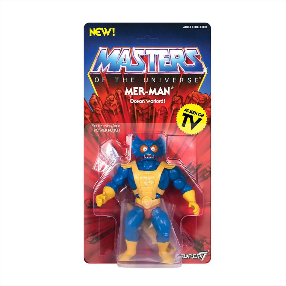 Super7 Masters of the Universe Vintage Collection Action Figure Mer-Man 14 cm Afbeelding 1