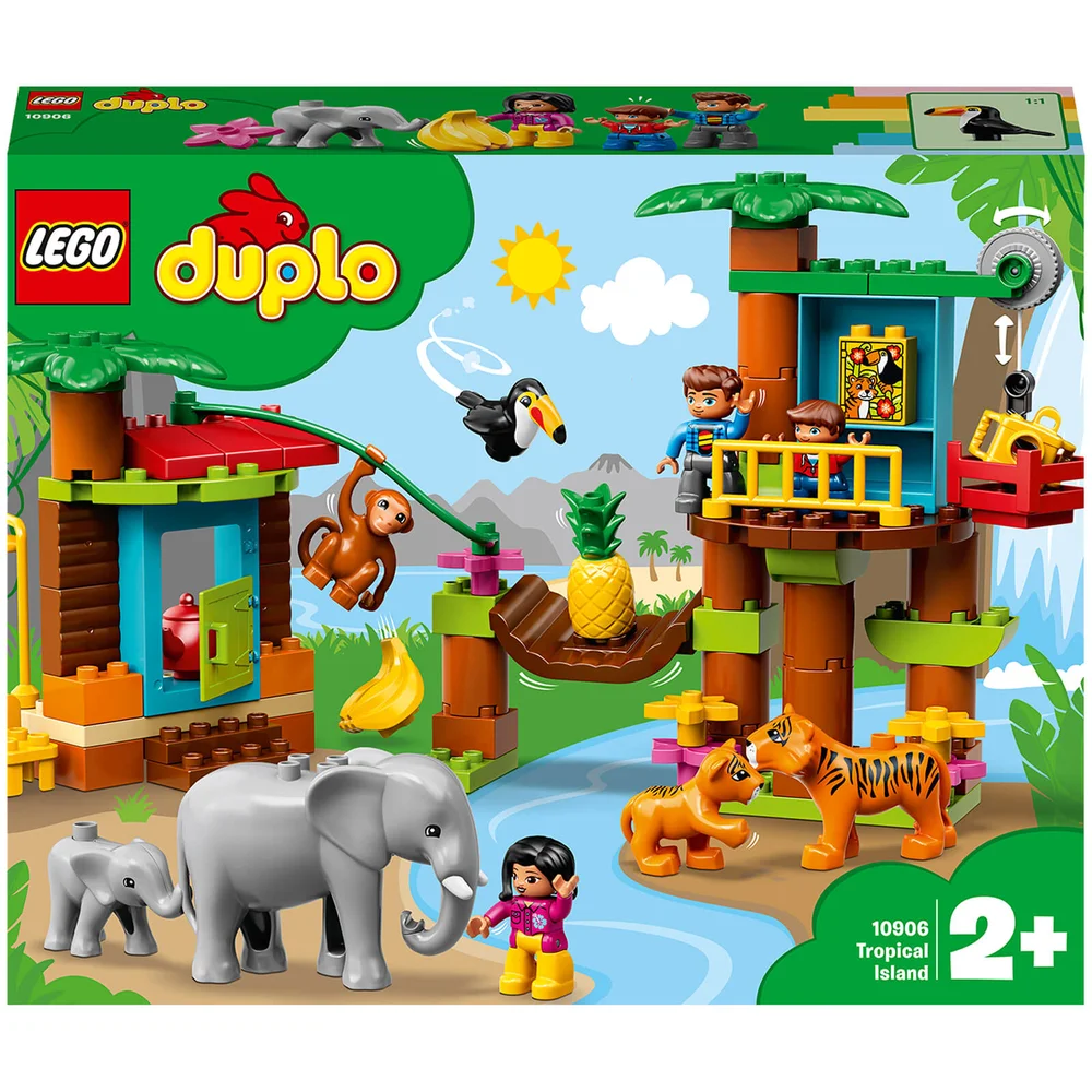 LEGO DUPLO Stad: Tropisch eiland set voor peuters (10906) Afbeelding 1