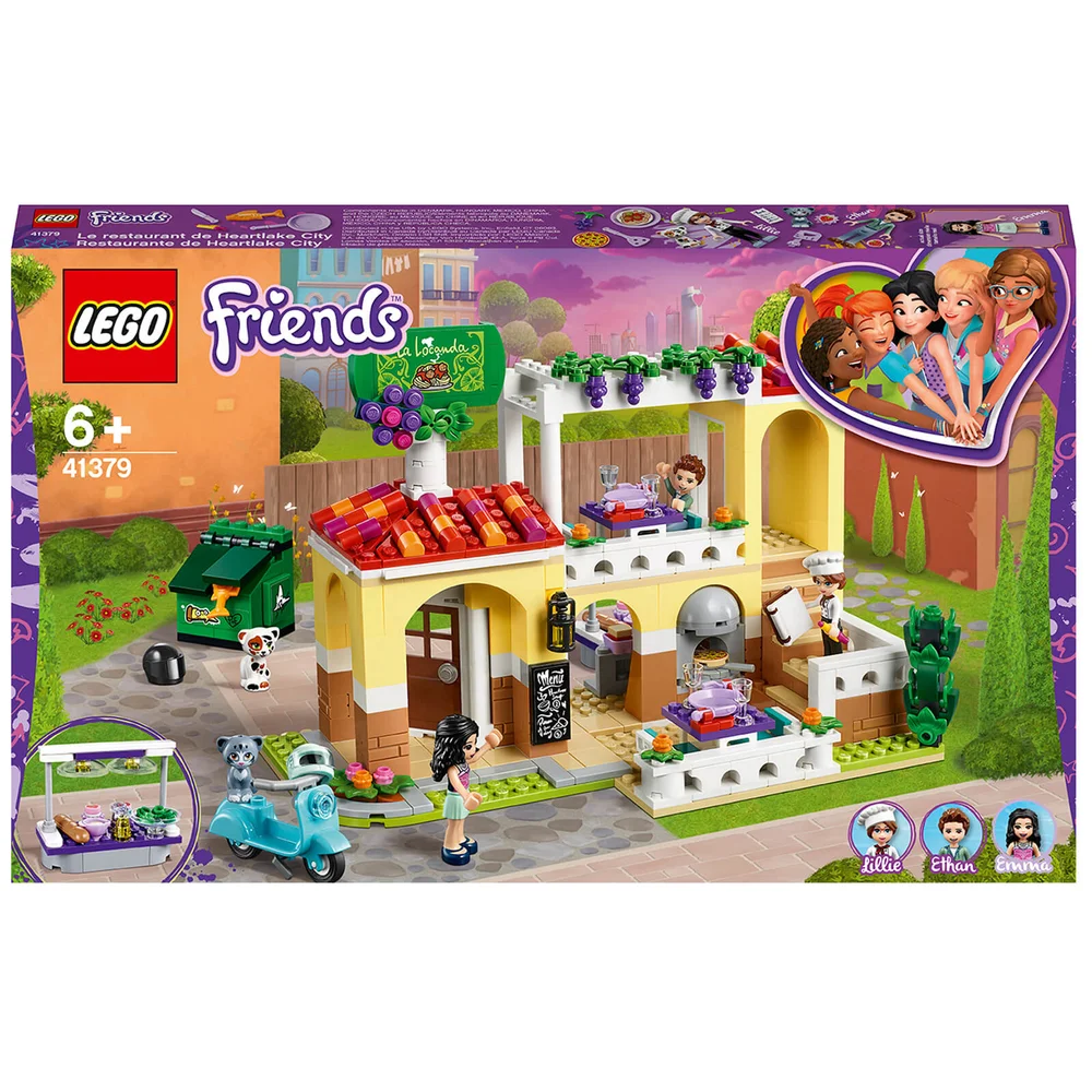 LEGO Vrienden: Heartlake City: restaurant pizzeria set (41379) Afbeelding 1