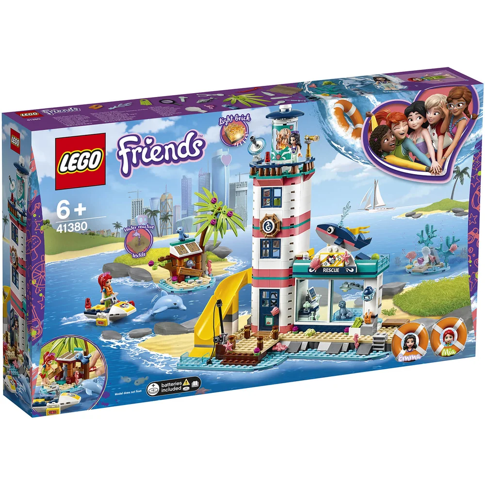 LEGO Friends: Lighthouse Rescue Center Sea Life Vet Set (41380) Afbeelding 1