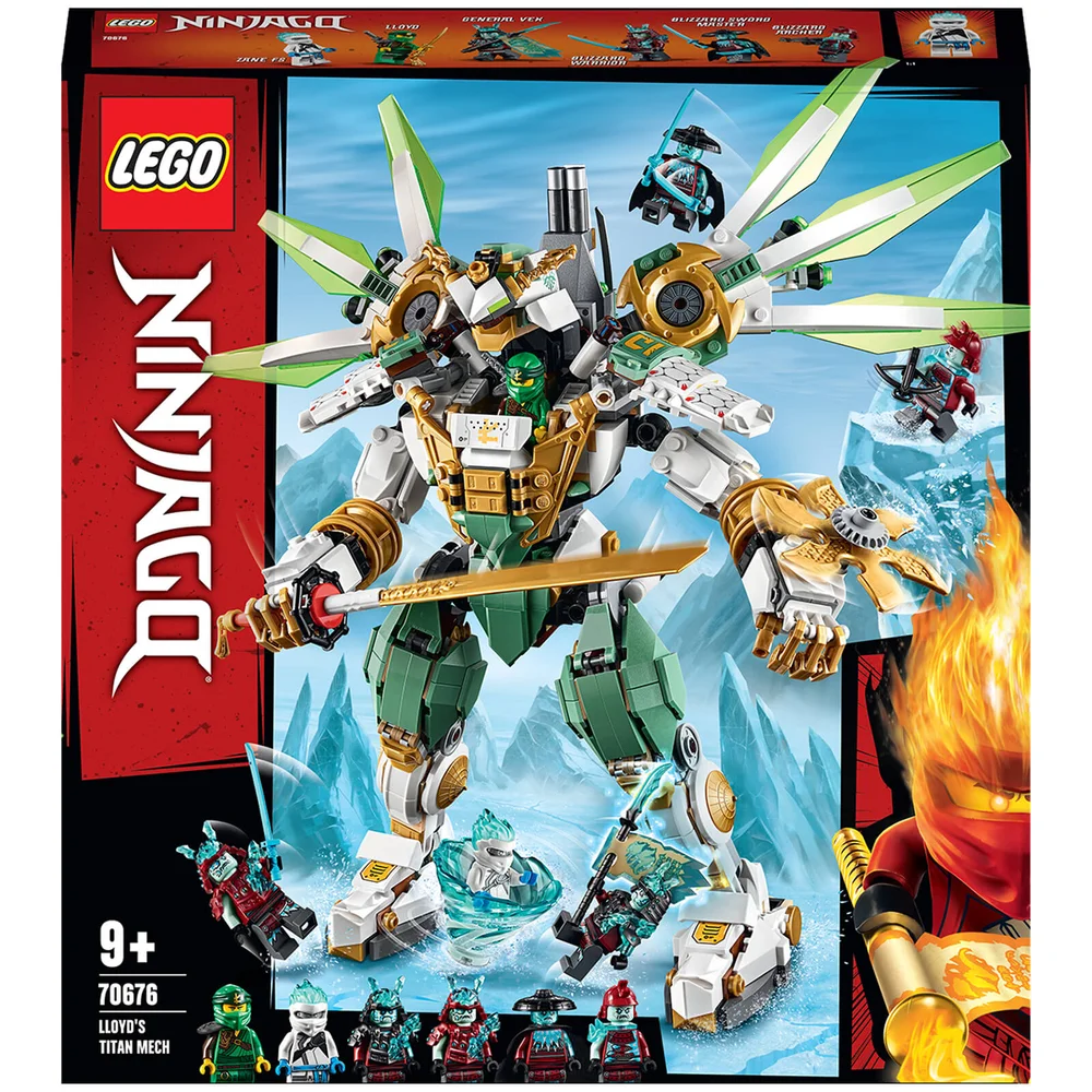 LEGO NINJAGO: Lloyd's Titan Mech Action Figure (70676) Afbeelding 1
