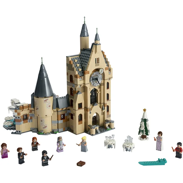 LEGO 75948 Harry Potter Zweinstein Klokkentoren Bouwset met Poppetjes, Speelgoed voor Kinderen van 9 Jaar en Ouder