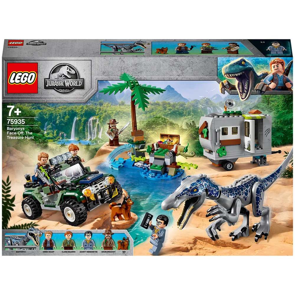 LEGO Jurassic World: Baryonyx face-off schatten set (75935) Afbeelding 1
