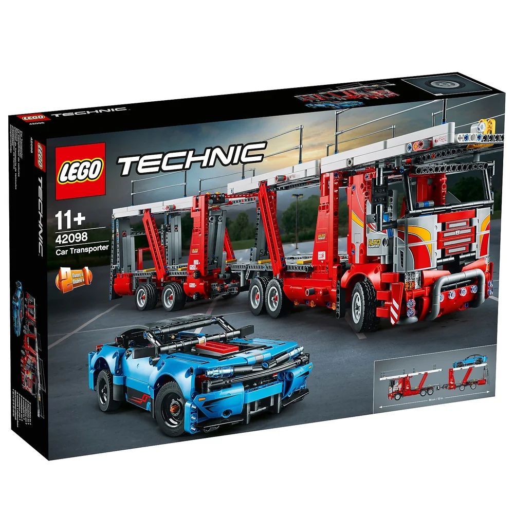 LEGO Technic: Car transporter 2 in 1 truck set (42098) Afbeelding 1