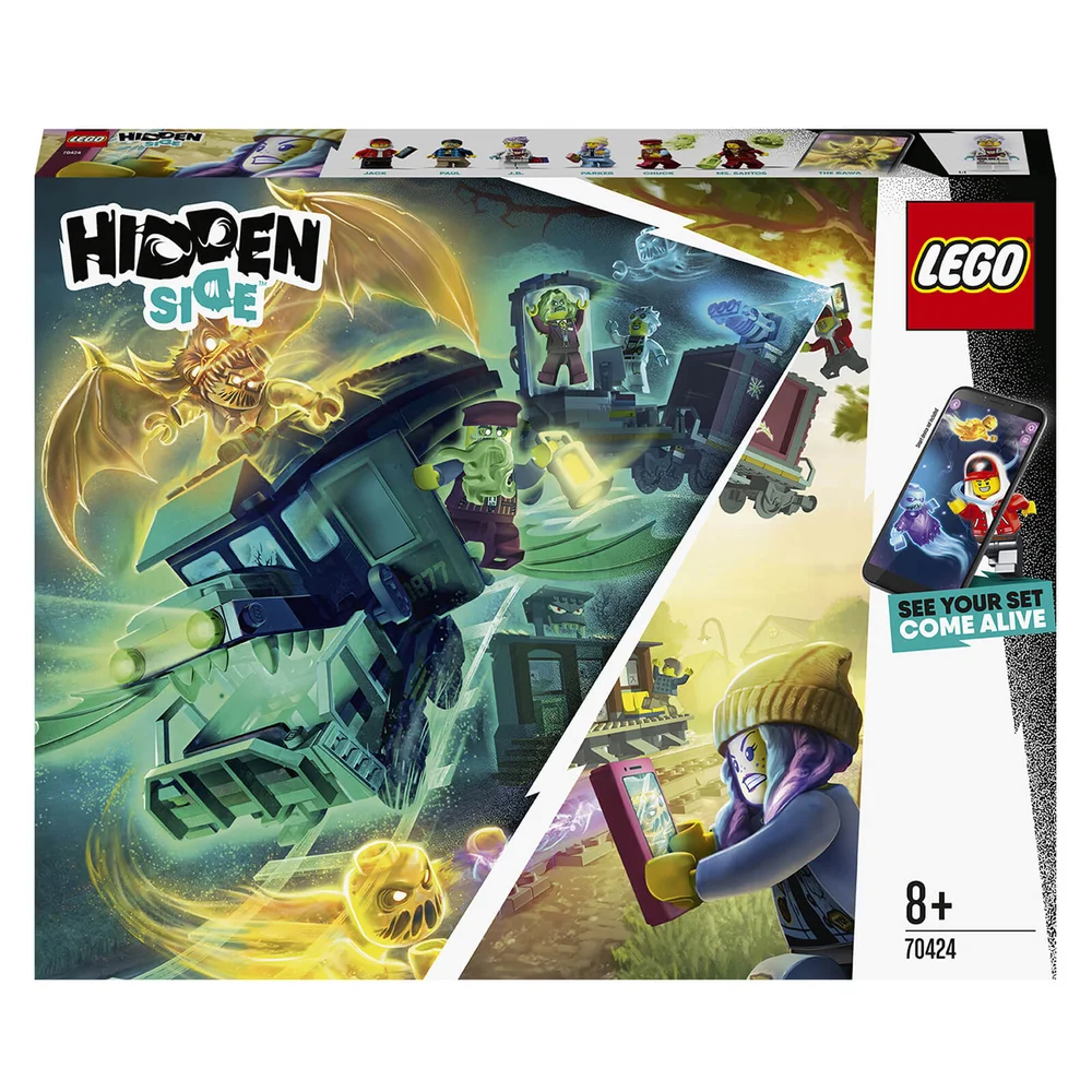 LEGO Verborgen zijde: Spooktrein express met AR spellen set (70424) Afbeelding 1