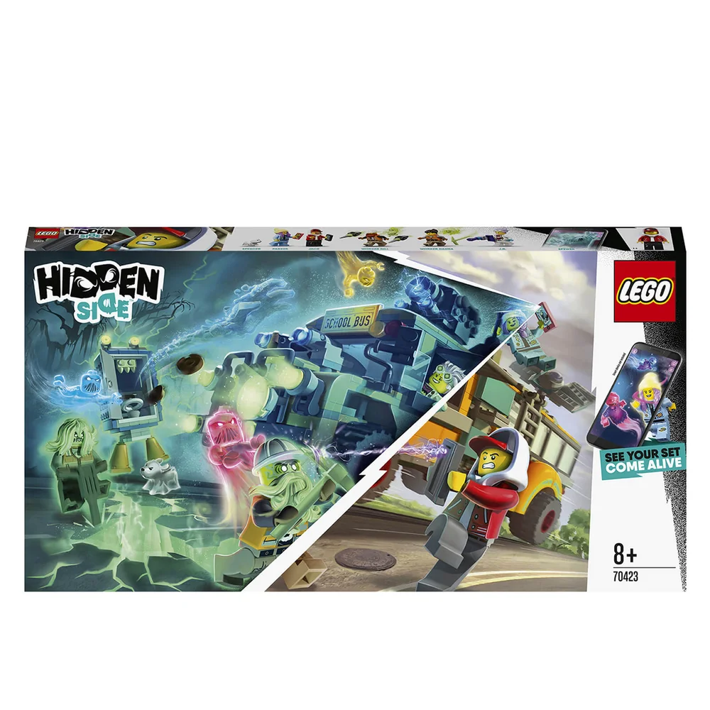 LEGO Verborgen Zijde: Paranormal intercept bus AR spel set (70423) Afbeelding 1