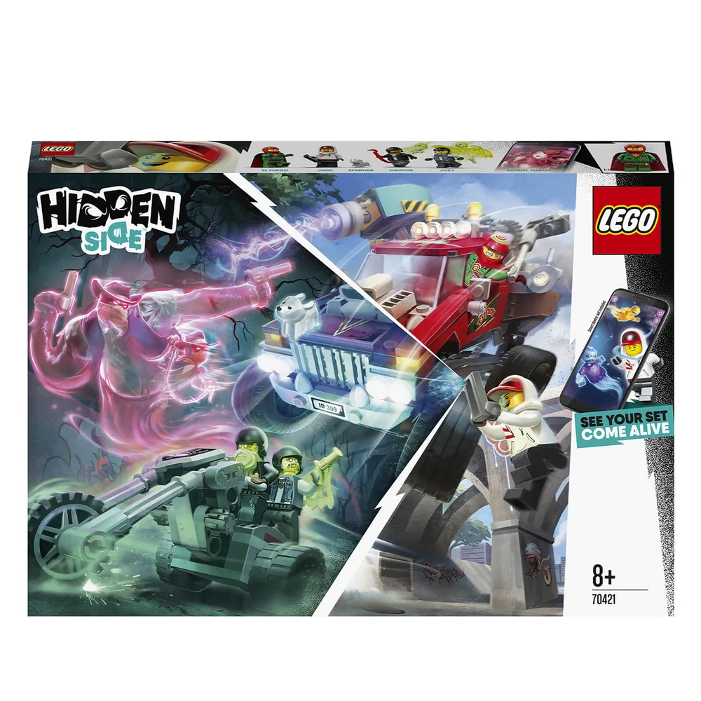 LEGO Verborgen Zijde: El Fuego's stunt truck AR spellen set (70421) Afbeelding 1