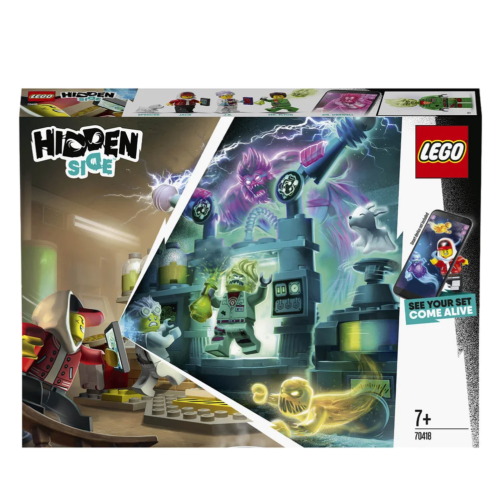 LEGO Hidden Side: J.B.’s Ghost Lab Set AR Game App (70418) Afbeelding 1