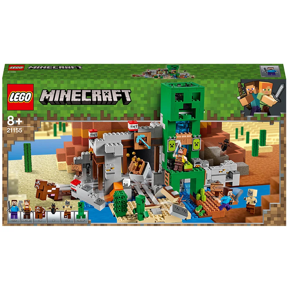 LEGO Minecraft: The Creeper Mine Building Set (21155) Afbeelding 1