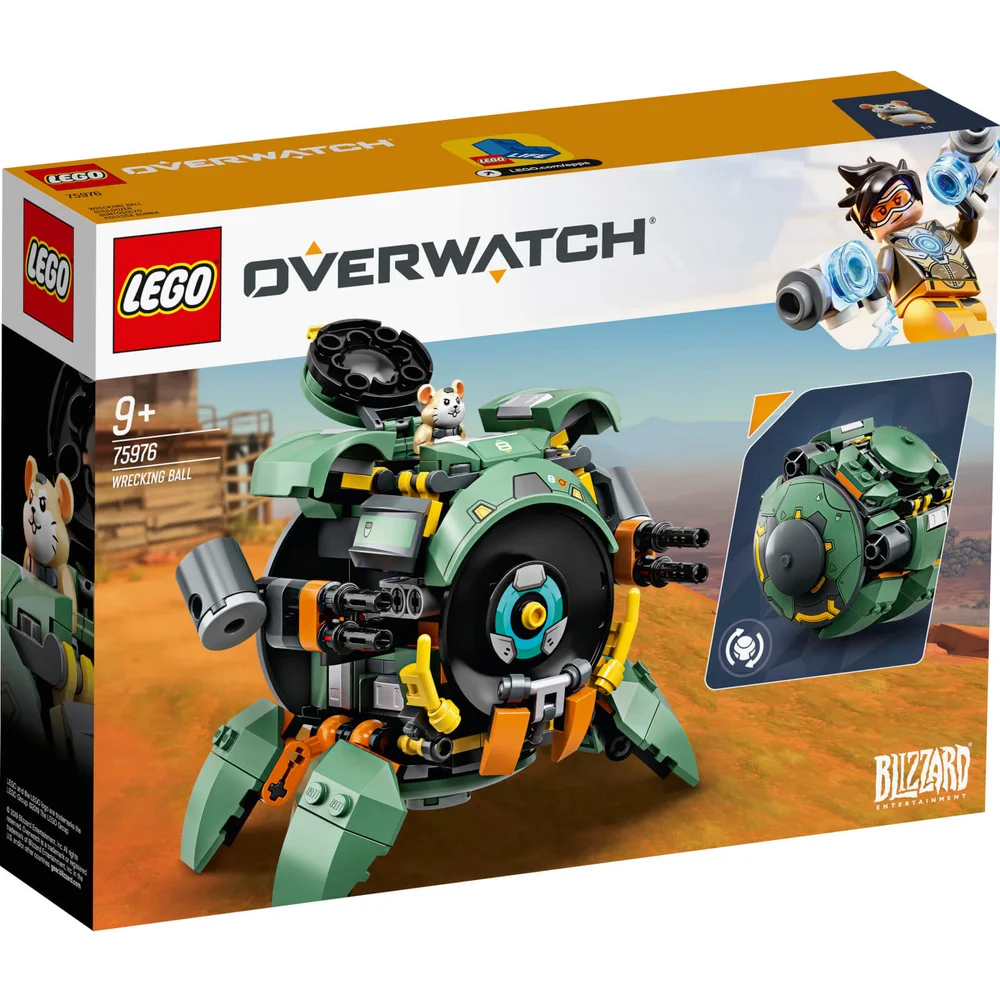 LEGO Overwatch: Wrecking Ball karakter figuur set (75976) Afbeelding 1