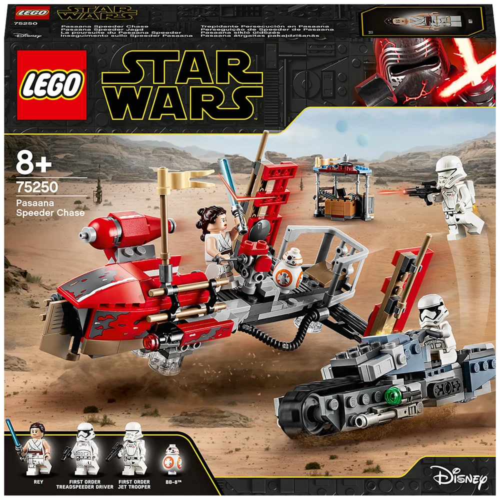 LEGO Star Wars: Pasaana Speeder Chase Building Set (75250) Afbeelding 1