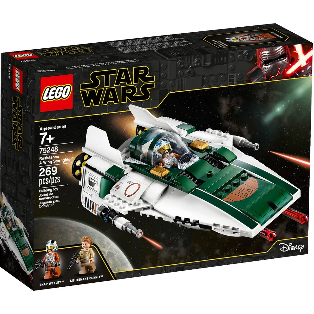 LEGO Star Wars: Resistance A-Wing Starfighter Set (75248) Afbeelding 1