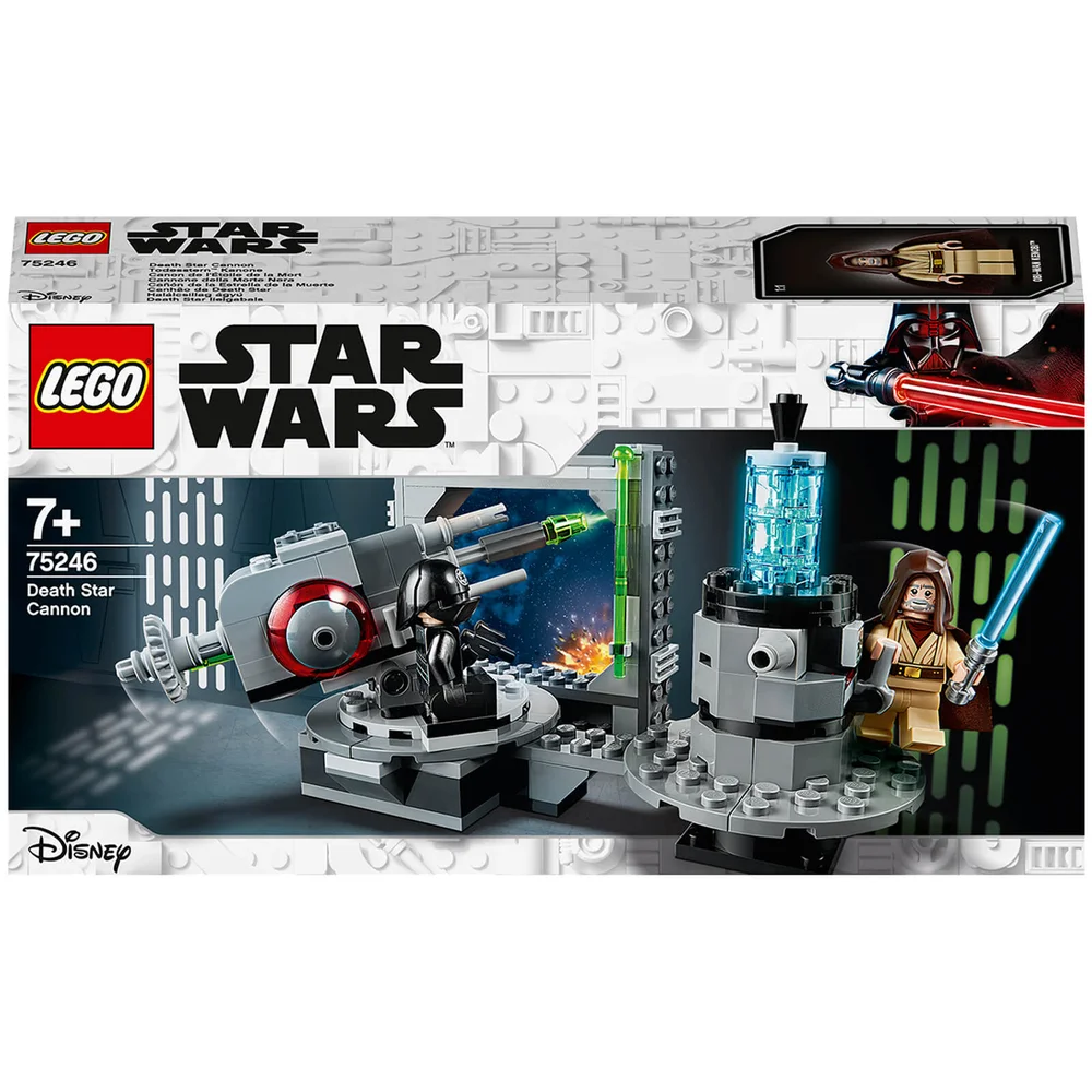 LEGO Star Wars: Death Star kanon bouwset (75246) Afbeelding 1