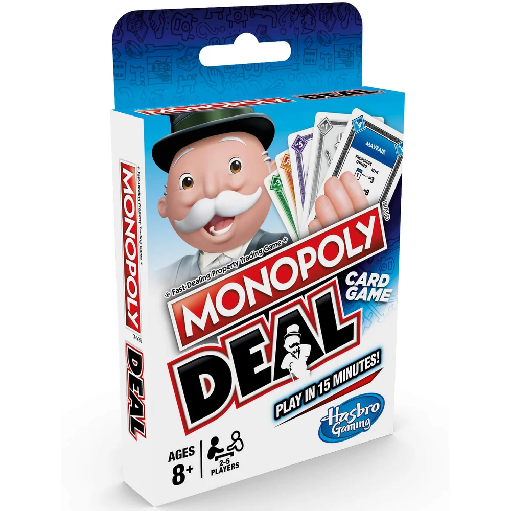 Hasbro Monopoly Deal Card Game Afbeelding 1