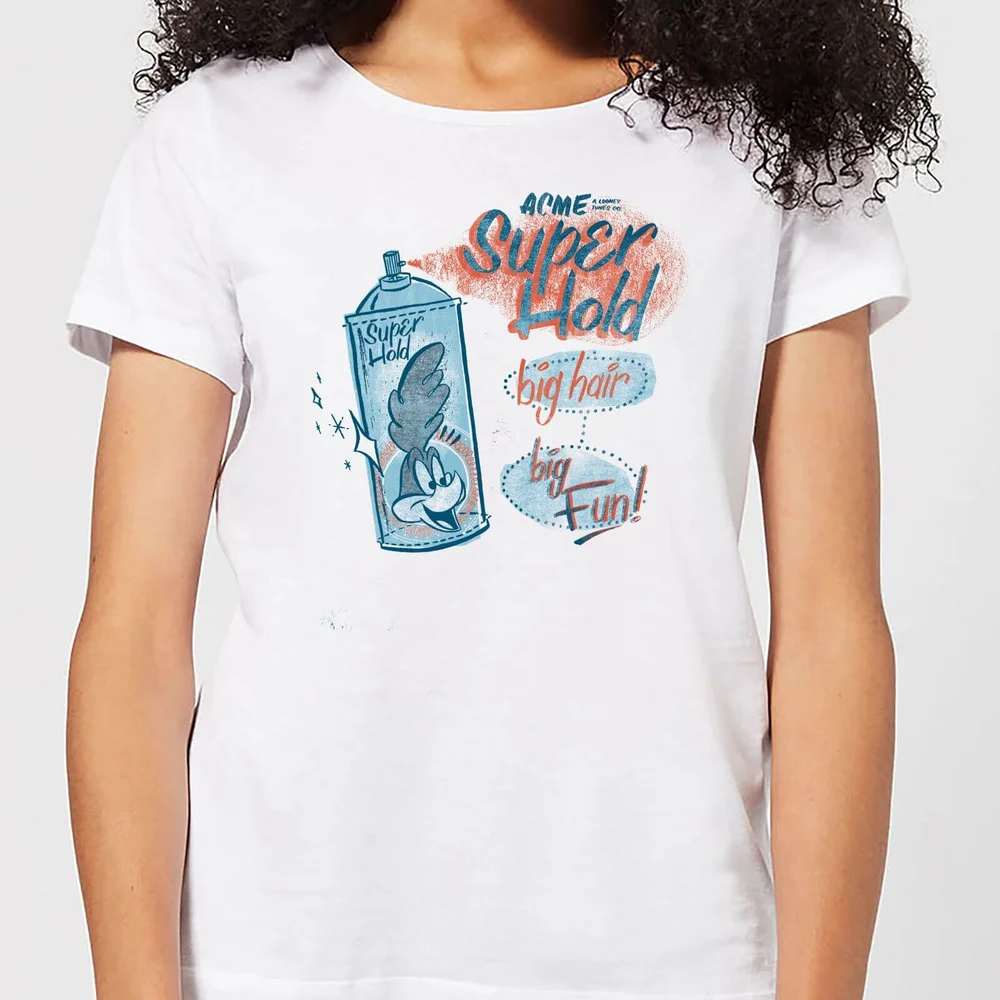 Looney Tunes ACME Super Hold Women's T-Shirt - White - S Afbeelding 1