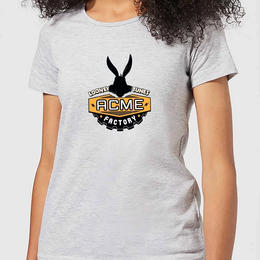 Looney Tunes ACME Logo Women's T-Shirt - Grey - XS Afbeelding 1