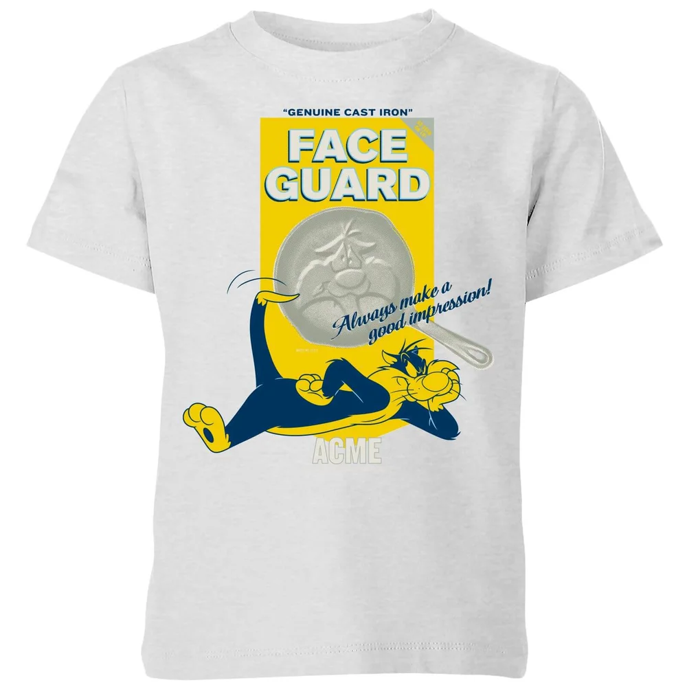 Looney Tunes ACME Face Guard Kids' T-Shirt - Grey - 98/104 (3-4 jaar) Afbeelding 1