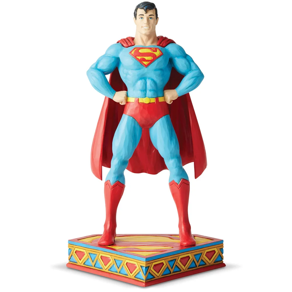DC Comics door Jim Shore Superman zilveren eeuw beeldje 22.0cm Afbeelding 1